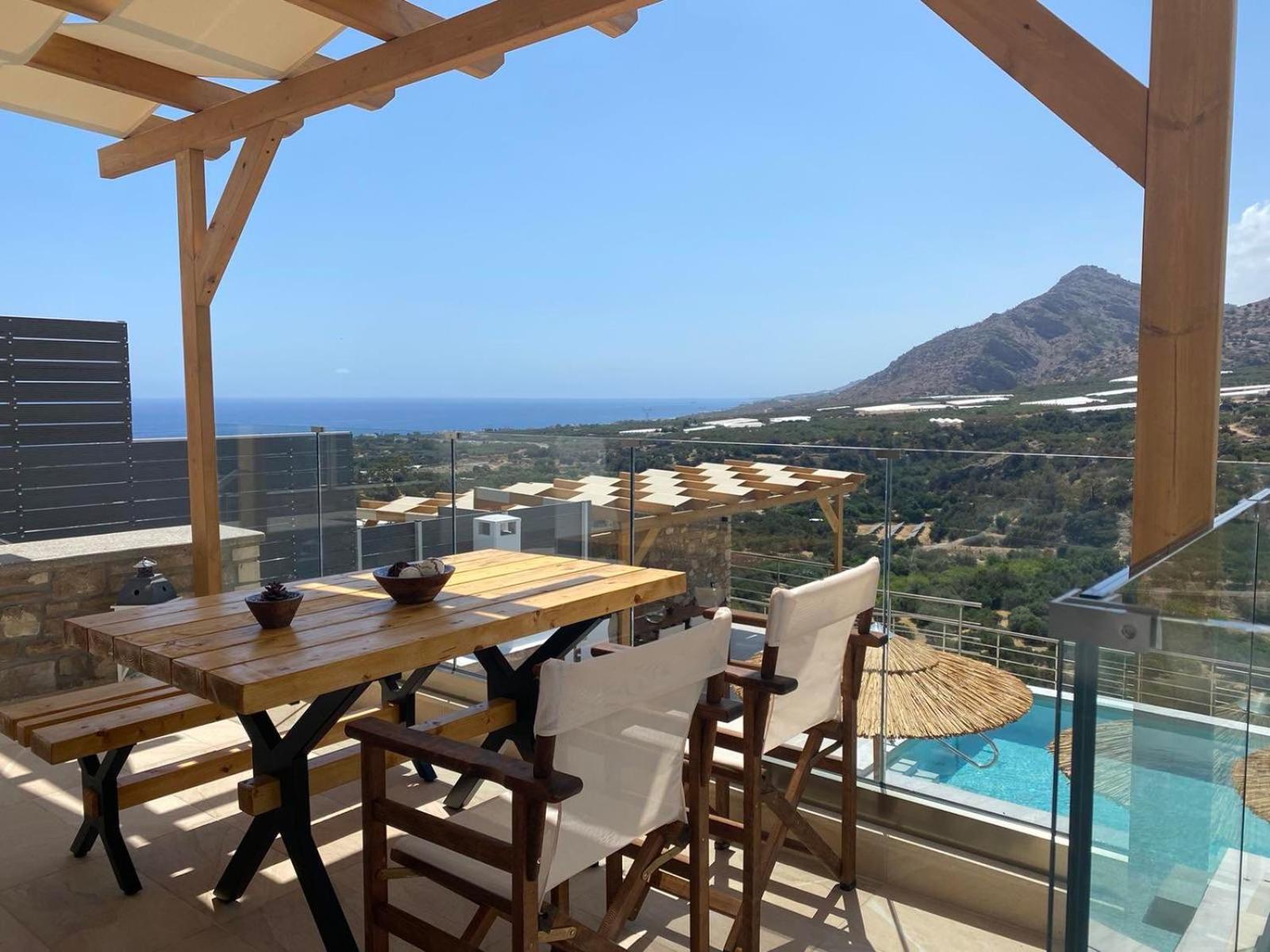 Mediterranean View Villa Makrýgialos 외부 사진