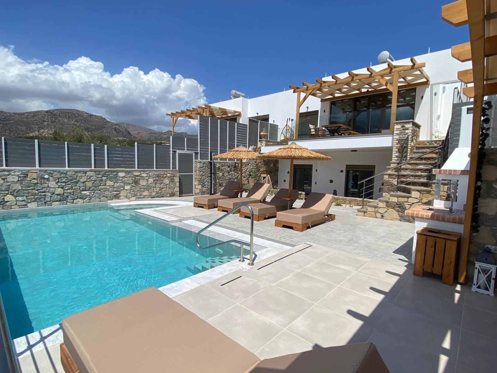 Mediterranean View Villa Makrýgialos 외부 사진