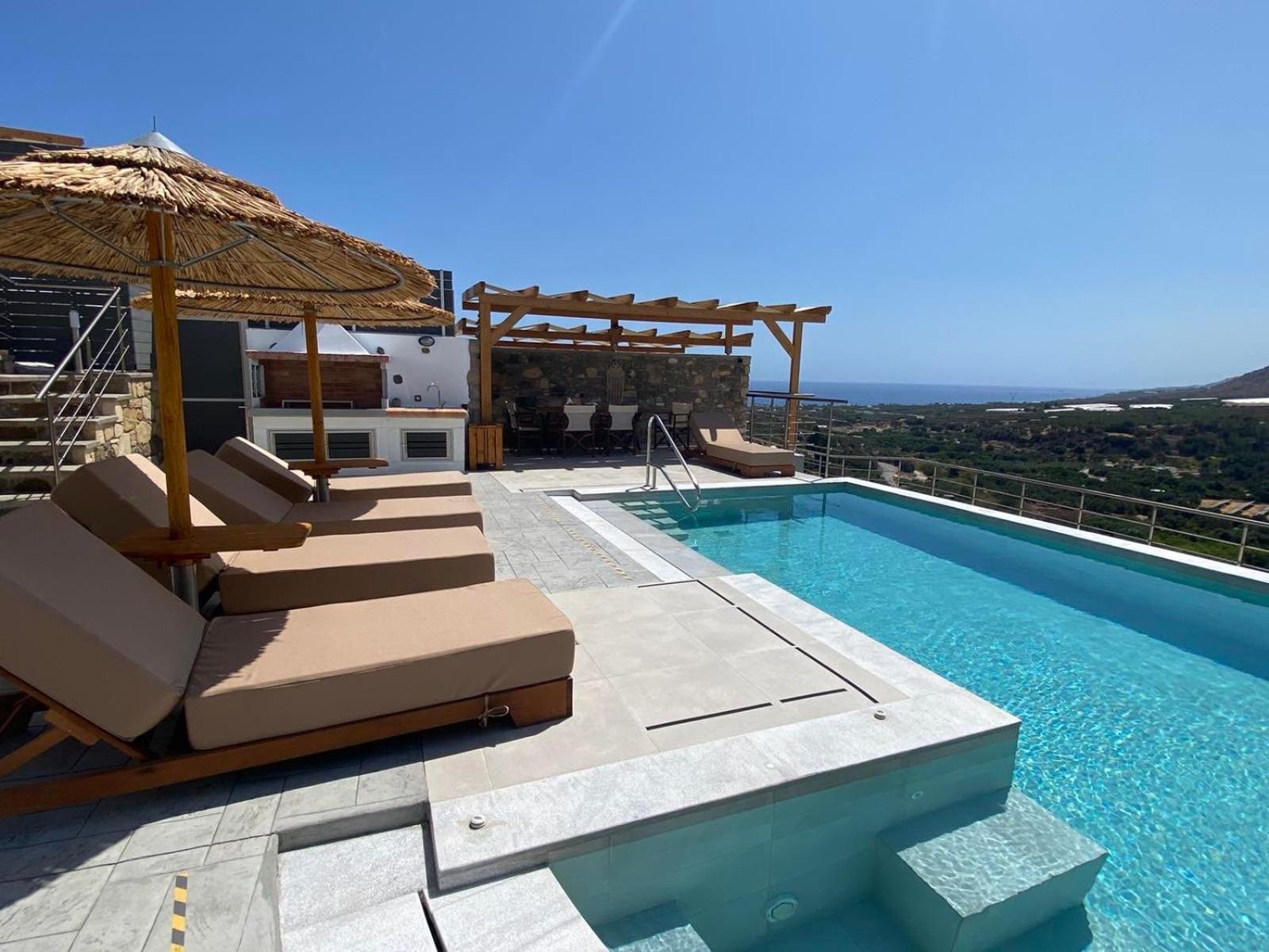 Mediterranean View Villa Makrýgialos 외부 사진