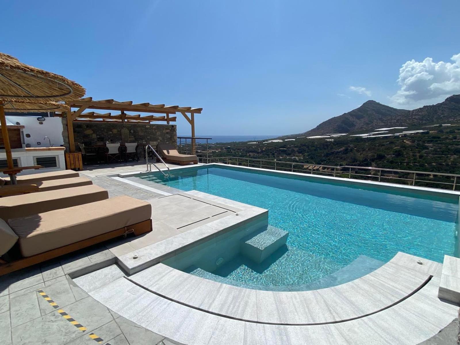 Mediterranean View Villa Makrýgialos 외부 사진