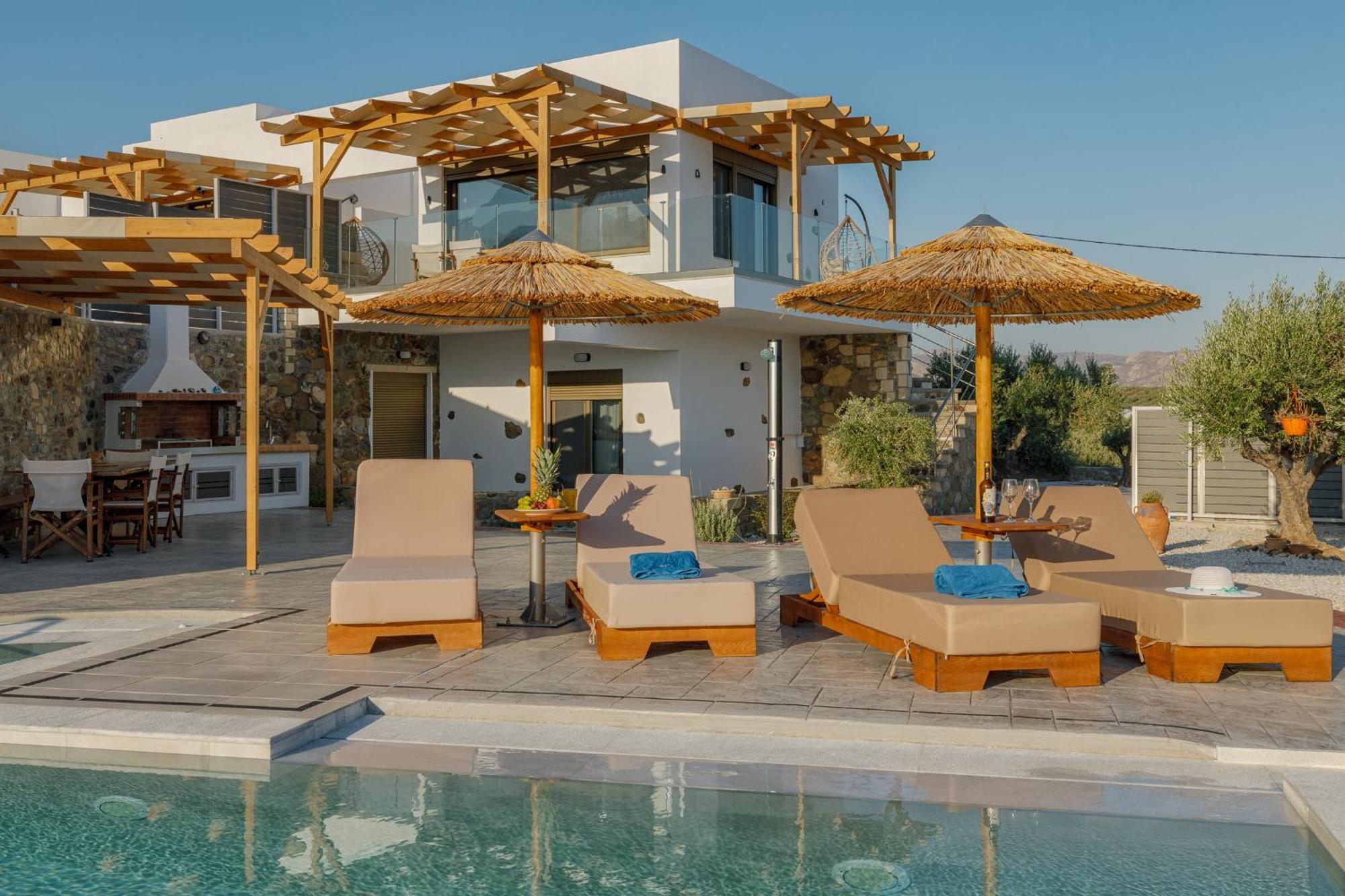 Mediterranean View Villa Makrýgialos 외부 사진