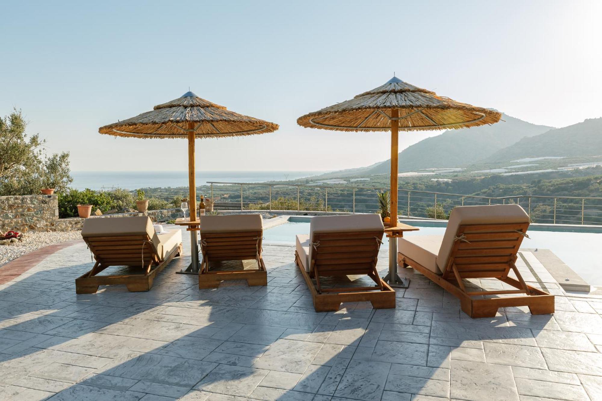 Mediterranean View Villa Makrýgialos 외부 사진