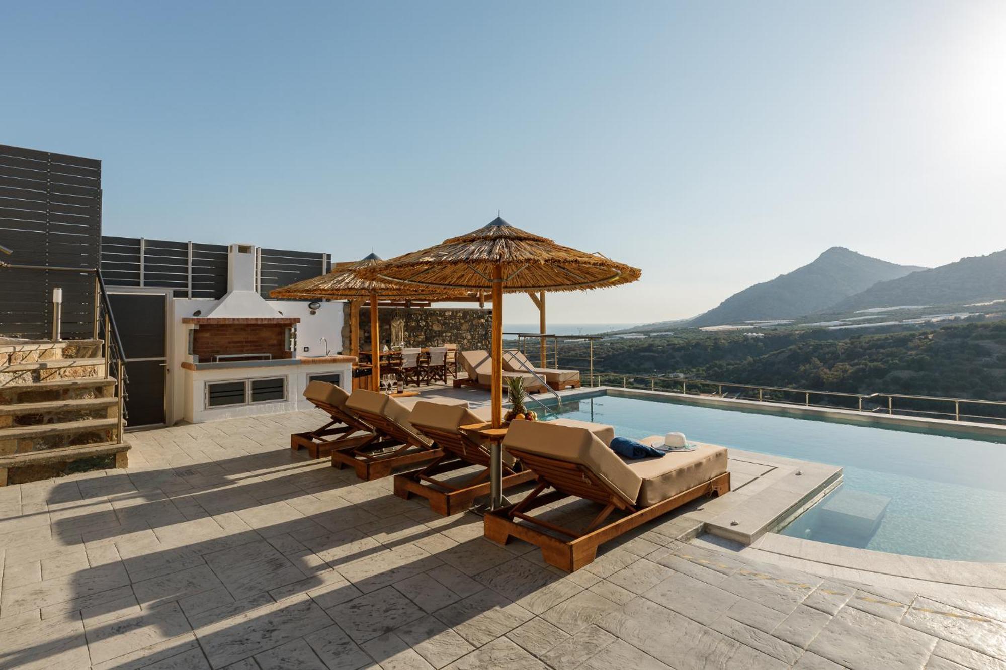 Mediterranean View Villa Makrýgialos 외부 사진