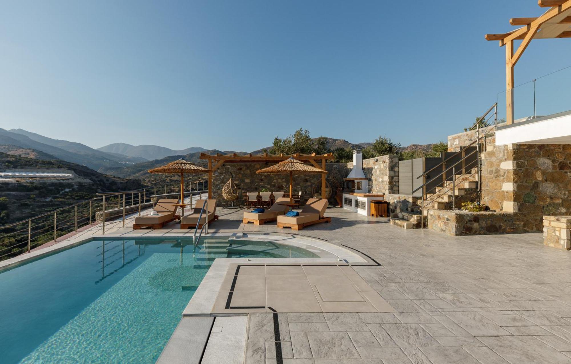 Mediterranean View Villa Makrýgialos 외부 사진