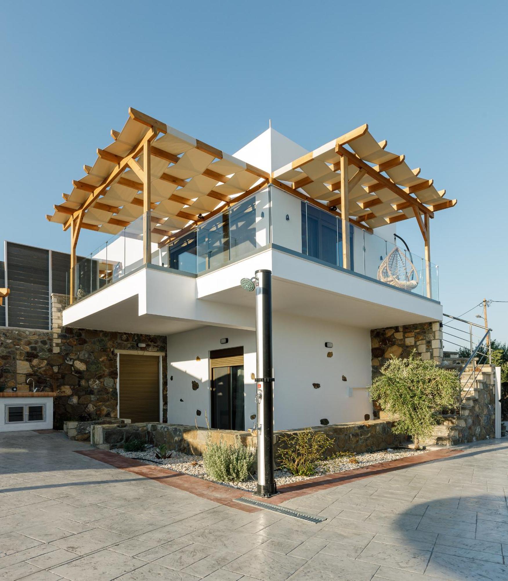 Mediterranean View Villa Makrýgialos 외부 사진