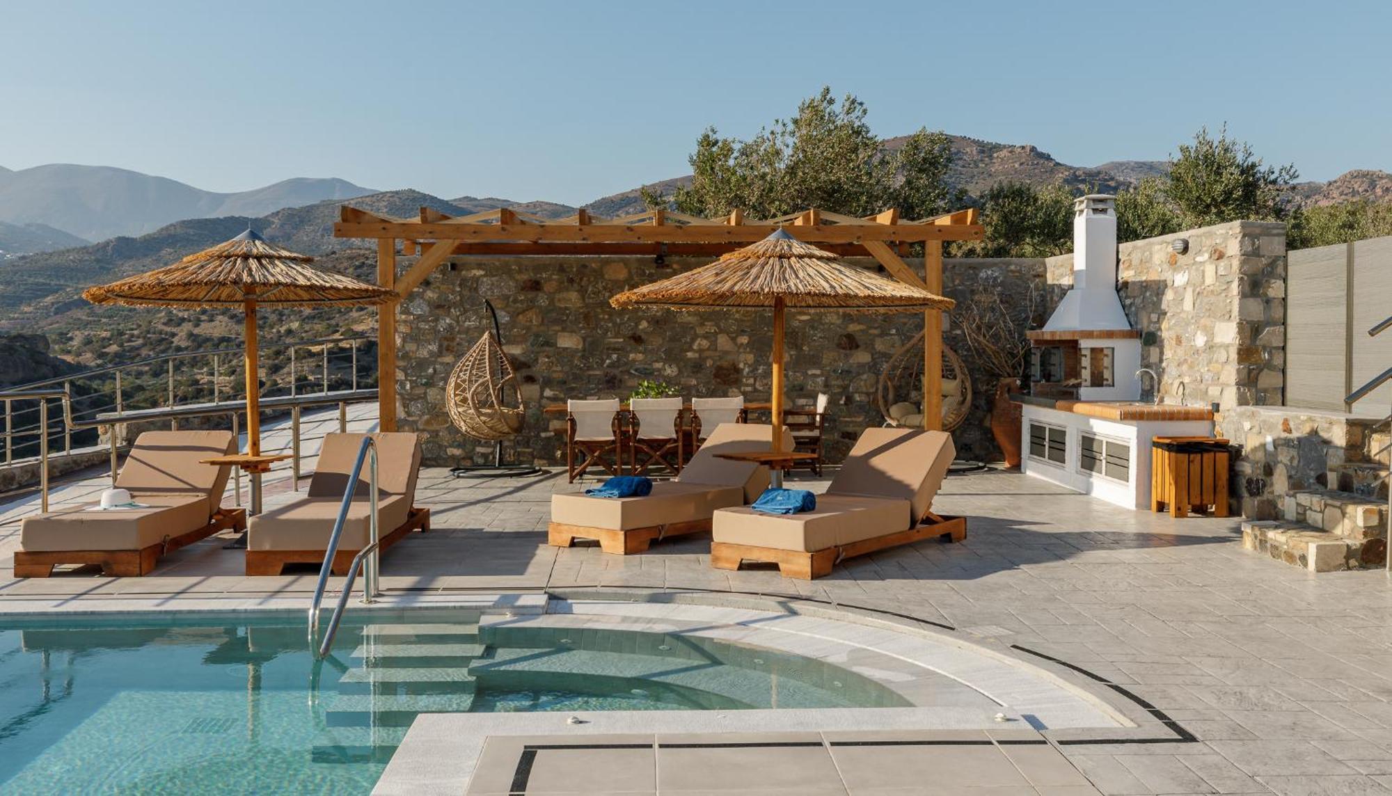 Mediterranean View Villa Makrýgialos 외부 사진