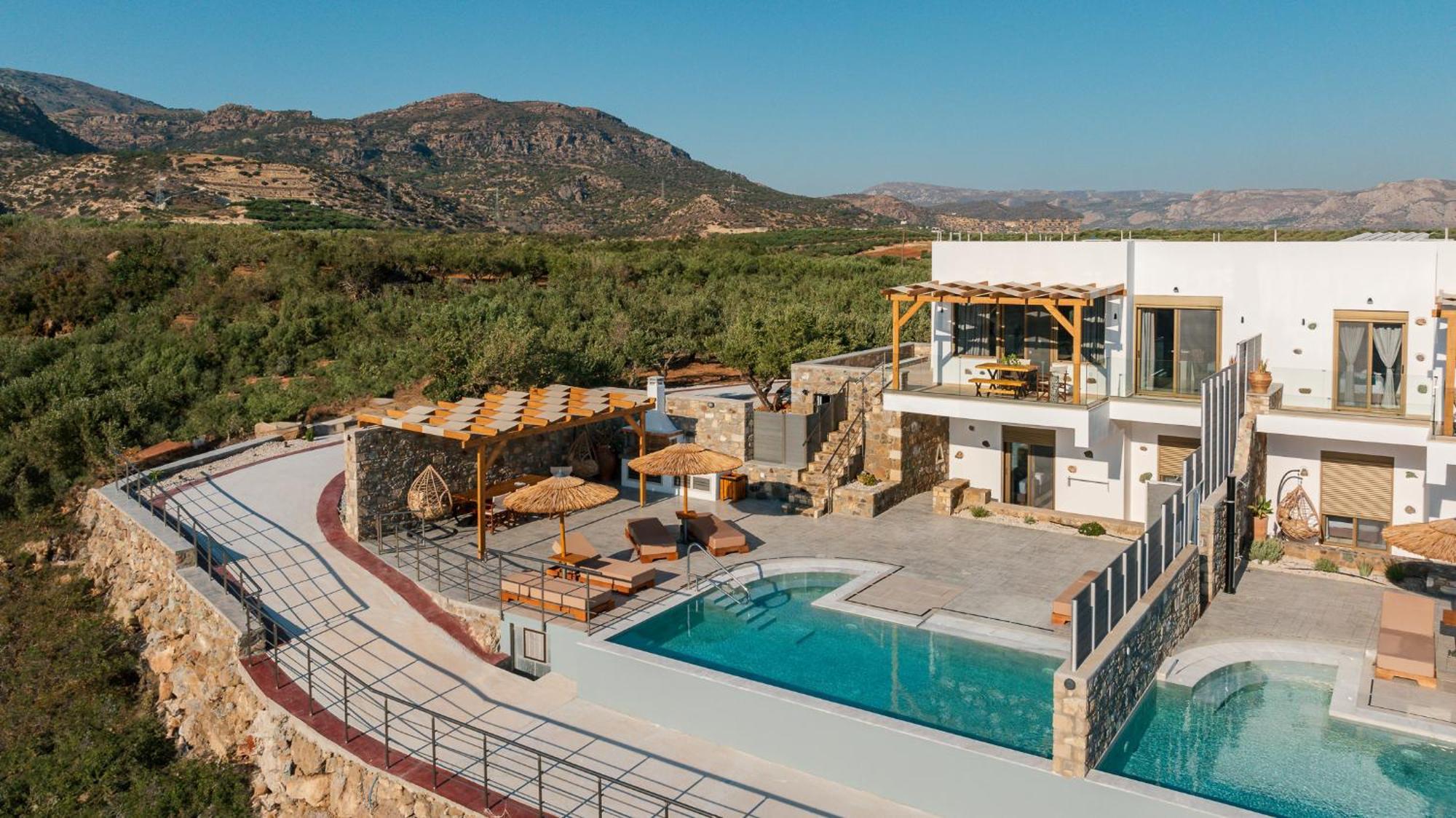 Mediterranean View Villa Makrýgialos 외부 사진